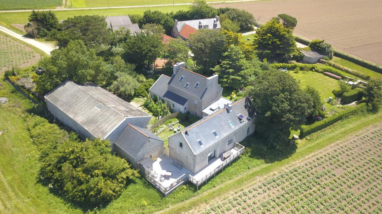La Grange Aux Lievres, Gites Kerdoel Cleder Экстерьер фото