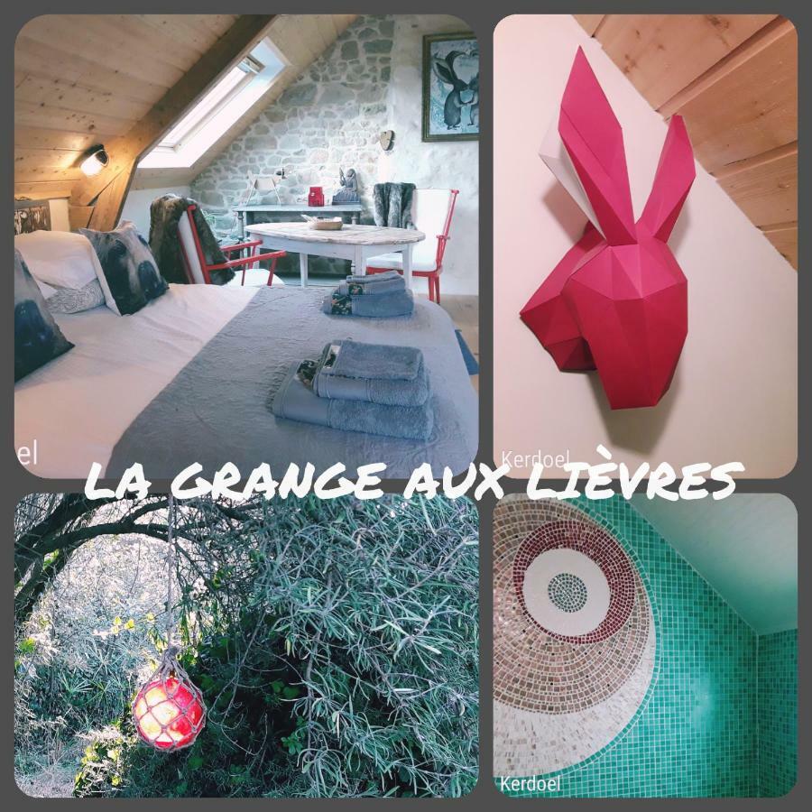 La Grange Aux Lievres, Gites Kerdoel Cleder Экстерьер фото